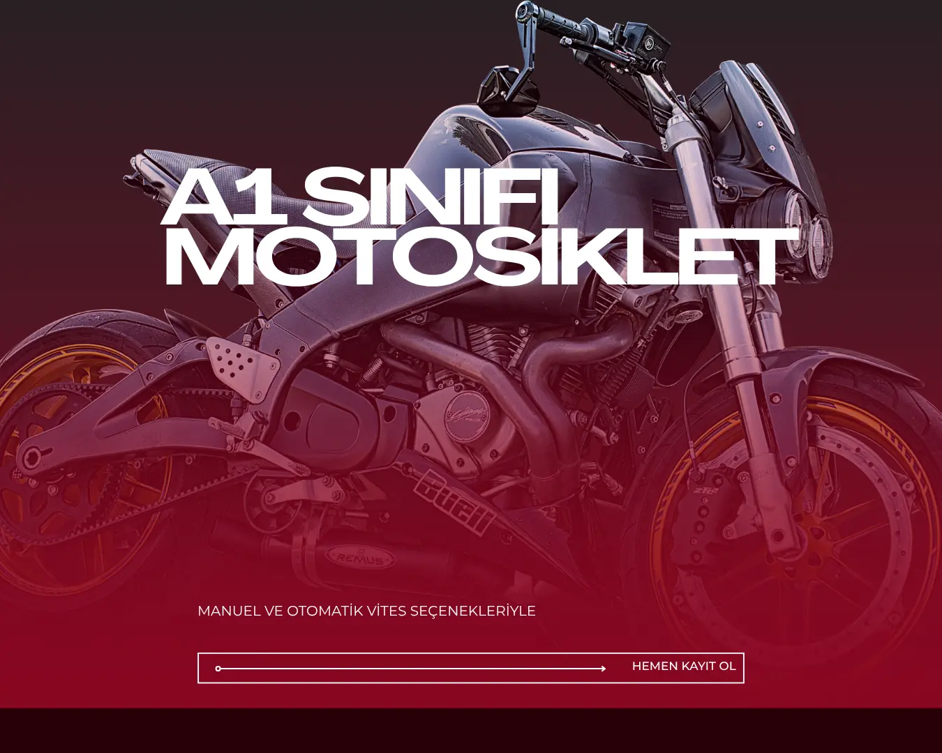 A1 Sınıfı Motosiklet Ehliyeti